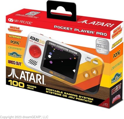 ARCADE ATARI PORTABLE RETRO KONSOL 100 OYUN