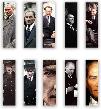 Adet Mustafa Kemal Atatürk Kitap Ayracı (40x145 mm)