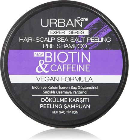 Care Expert Biotin & Caffeine Hair Scalp Sea Salt Shampoo 200ml