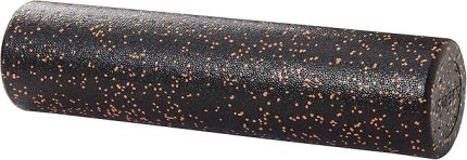 Foam Roller Masaj Köpüğü Düz (Siyah + Turuncu Orta Sert, 60 cm)…