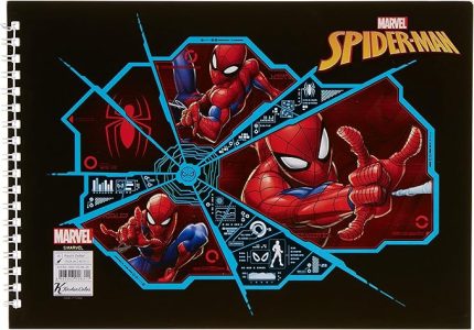 Color Spiderman 17x25 15Yp.Resim Defteri