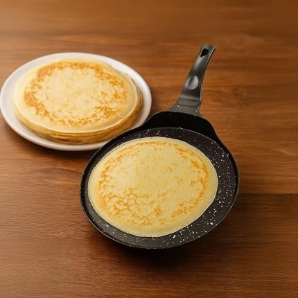 Granit Kaplama Krep Tavası 26 Cm | Yapışmaz Yüzeyli İdeal Krep, Pankek ve Omlet Tavası