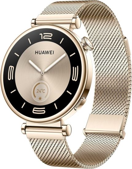 WATCH GT 4 41mm Akıllı Saat, 7 Gün Pil Ömrü, Bilimsel Kalori Yönetimi, Kadın Sağlığı Takibi 3.0, 7/24 Sağlık Takibi, Android ve iOS ile Uyumlu, Altın