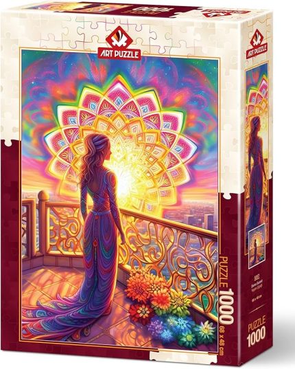 Puzzle Yaşam Çiçeği 1000 Parça Puzzle