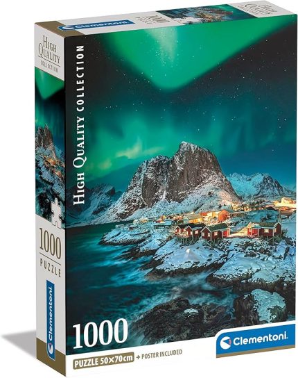 - 39775 Collection - Lofoten Islands - 1000 parça - yetişkinler için yapboz, İtalya'da üretilmiştir
