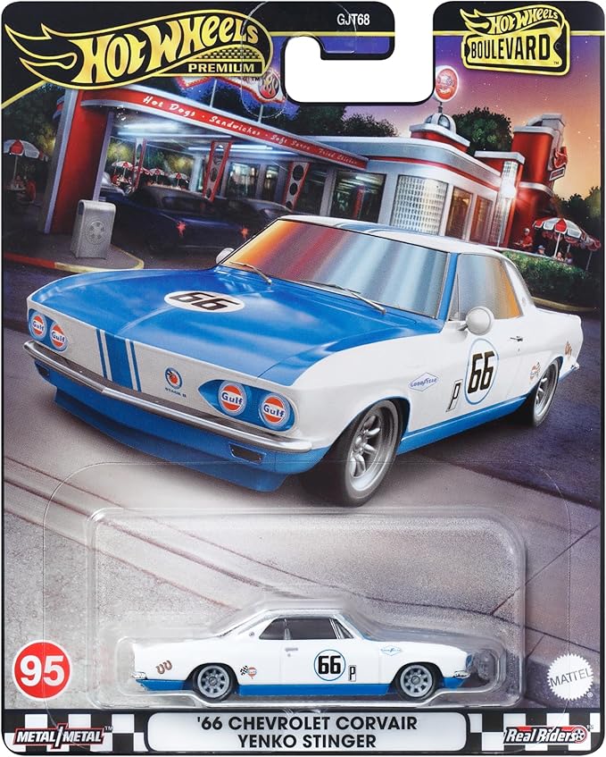 Hot Wheels Chevrolet Corvair Yenko Stinger '66 Hrt69 Hot Wheels Premium