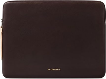 Tablet Kılıfı iPad Air 11 inç M3 2025, iPad Pro 11 İnç M4 2024 ve Kalem Tutuculu Akıllı/Sihirli Klavye - PU Deri Çanta Suya Dayanıklı İnce Kılıf - Çikolata