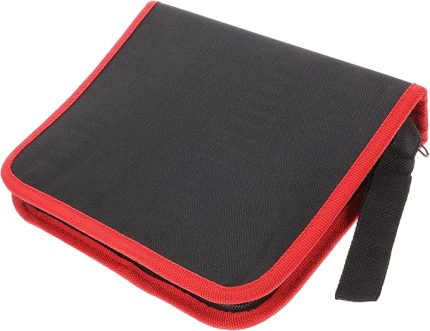 Toplu Saklama Çantası Matkap Ucu Kutusu Boş Alet Fermuarlı Torbalar Matkaplar Cep Aracı Rulo Organizatörü Matkap Ucu Durumda Sırt Çantası 100mm Taşıma Çantası Oxford Kumaş