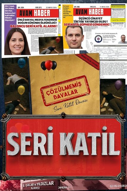 Davalar Dedektiflik Suç Çözümleme Oyunu Seri Katıil Dosyası - Gizem Bulmaca Cinayet Çözme Kutu Oyunları - Katil Bulma Dedektif Oyunu - Suçlu Kim, Cinayeti Çözebilir Misin? (Dava-7)