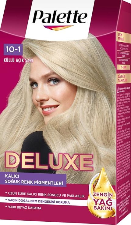 Yoğun Renkler Saç Boyası 10-1 Küllü Açık Sarı