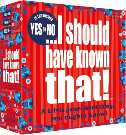 Games I Should Have Known That Trivia Yes or No Edition , Kırmızı, Kutu Boyutu 5,7 x 5,7 x 1,8 inç (21224)
