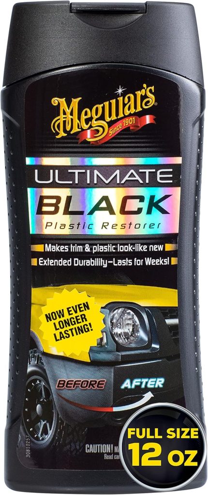 Ultimate Siyah Plastik Restorer, Siyah ve Gri Plastikler için Yenilenmiş ve Koruyucu - 355 ml, G15812EU