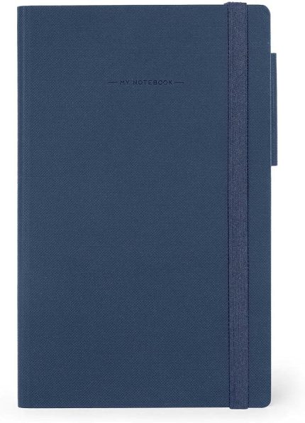 - Beyaz sayfalı not defteri, orta, 192 sayfa, yumuşak poliüretan kapak, FSC® sertifikalı kağıt, fildişi renkli kağıt, 90 g/m², aylık planlayıcı, adres defteri, yer imi, 13 x 21 cm,