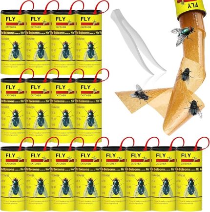 16 Fly Catcher Böcek Catcher Sinek Tuzağı Çevre Dostu Toksiksiz