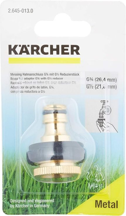 Pirinç Musluk Bağlantı Aparatı (1/2'' ve 3/4'')