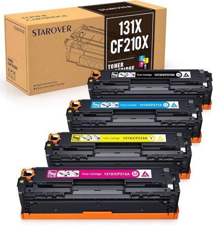 Uyumlu toner kartuşu, HP 131X 131A CF210X CF210A için yedek HP LaserJet M251nw M276nw, 128A CE320A CP1525n CP1525nw CM1415fn CM1415fnw, 125A CB540A CP1215 için CP. 151. 5n CM1312 CM1312nfi