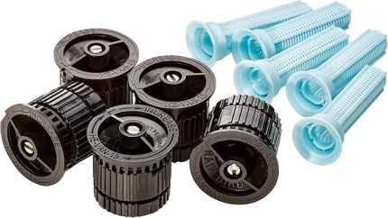 Bird HEVAN155PK Yüksek Verimli Püskürtme Nozulu, 0° - 360° Ayarlanabilir Desen, 12' - 15' Püskürtme Mesafesi, 5'li Paket