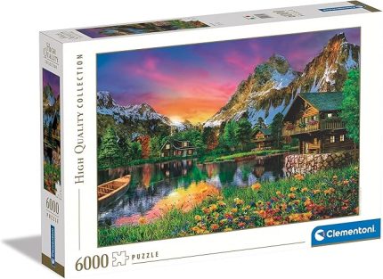 36531 Koleksiyon Alpine Lake, Yapboz 6000 Parça, Yetişkinler ve Çocuklar için, 10 Yaş, Tüm Aile İçin Beceri Oyunu