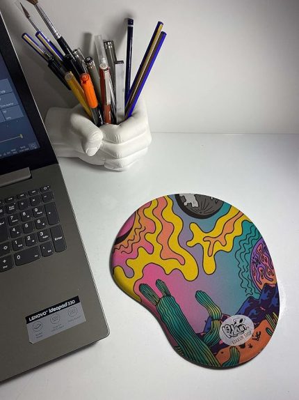 Baskılı Bilek Destekli Mouse Pad