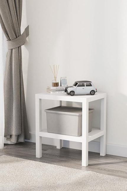 Katlı Plastik Beyaz Banyo Mutfak Rafı MIT1054