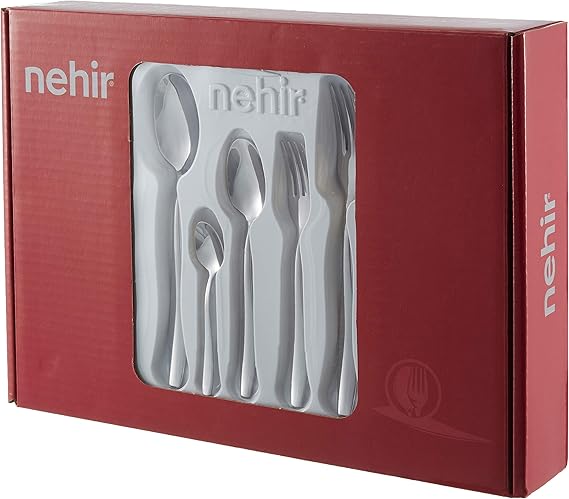 Sade 12 Kişilik 60 Parça Çatal Kaşık Takımı - Görsel 2