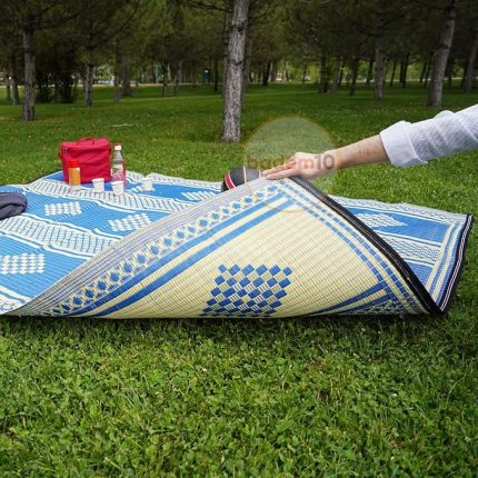 Hasır Halı Kilim Piknik Cami Park Plaj Bahçe Balkon Teras Kamp Outdoor Karavan 180 x 230 cm