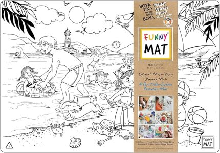 Çocuk Funny Mat - Yaz (%95 Geri Dönüşümlü) - Yeni