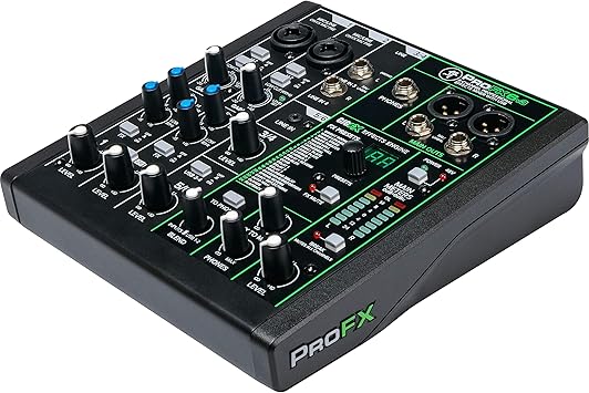 ProFX6 V3 6-Channel Mixer with USB & FX Mikser - Görsel 2