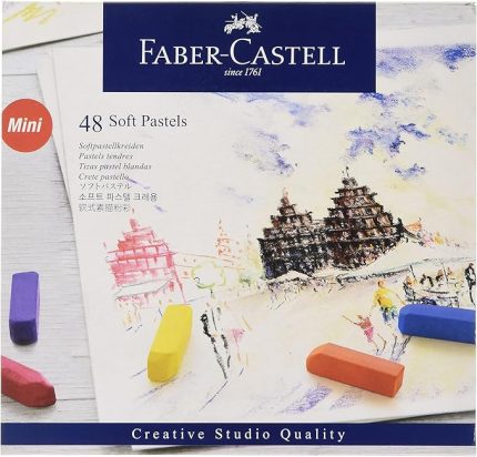 Creative Studio Toz Pastel Boya, 48 Renk, Yumuşak Doku, Yoğun Pigment, Sanatsal Kullanım İçin Uygun