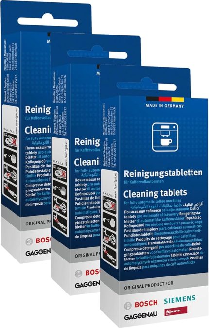 3 x 10 orijinal Reinigungstabletten Siemens Neff Gaggenau