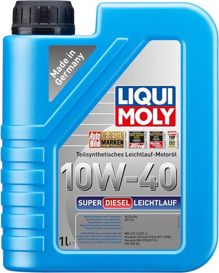Moly Super Diesel Leichtlauf 10W-40 1 Litre Otomotiv Bakım Ürünü