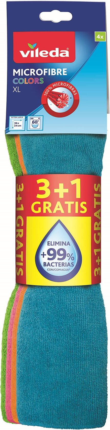 Colors XL 4'lü Mikrofiber Bez