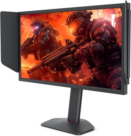 ZOWIE XL2546X, 24.5" inç, Fast TN Panel, Full HD (1920 x 1080), 240Hz, DyAc™2, Flicker-Free, Low Blue Light, VRR, Black eQualizer, Color Vibrance, S Switch, Shield, E-Spor Oyuncu Monitörü