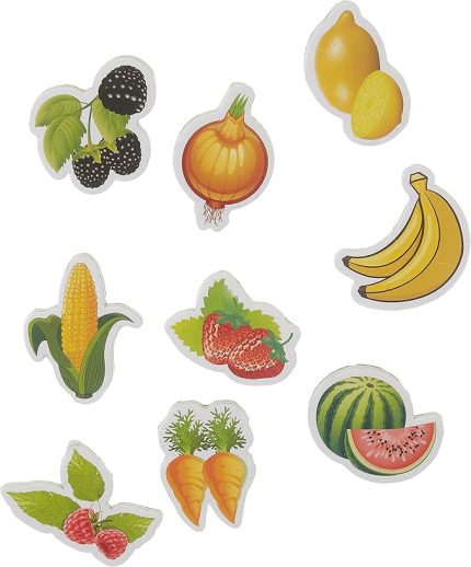 Manyetik Meyveler Sebzeler Magnet Seti