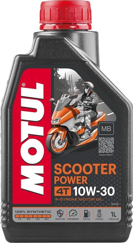 Scooter Power 10W/30 MB 4T 1 Lt 4 Zamanlı Tam Sentetik Motosiklet Yağı
