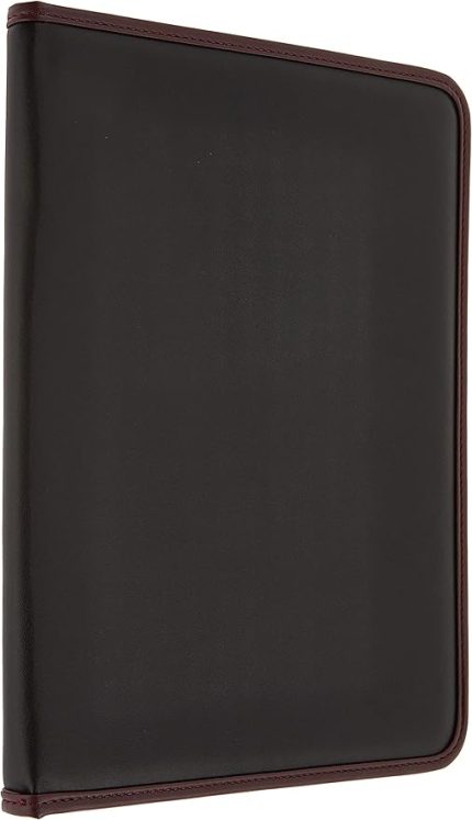 412-4 Sekreter Notluğu A4 Sekreterlik Dosyası Deri Kapaklı Sekreter Tablası, Bordo