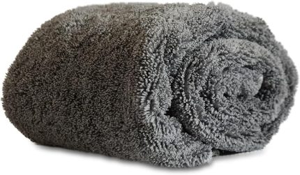 lüks mikrofiber Microlüks Tank Bezi 50x70 cm Süper Emici Kalın Havlu, Oto Kurulama ve Temizlik Bezi (Tekli) (1)