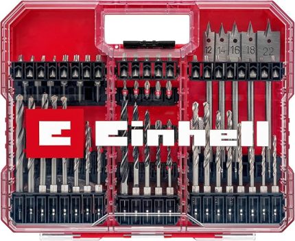 XL-CASE 95-Parça Matkap Uç Bits seti (uçlar, çeşitli matkap uçları, hızlı değişim uç tutucu, lokma anahtarı, havşa, matkap durdurucu, pim anahtarı, saklama kutusu dahil) - 49108788