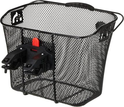 Gidon Bağlantılı Bisiklet Sepeti Ön Arka Uyumlu Eşya Taşıma Sepet Askılı Metal