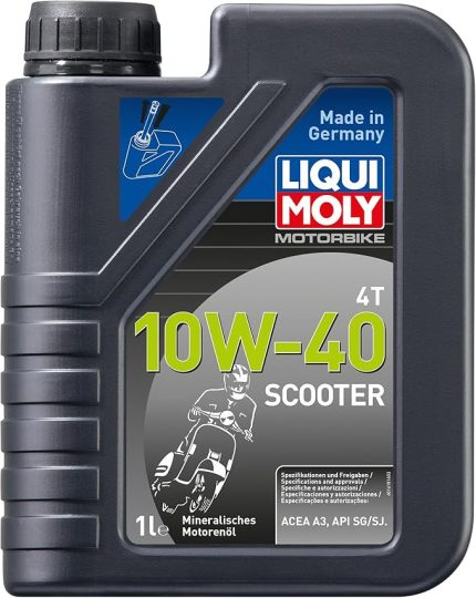 Moly Motosiklet Yağı 4T SAE 10W-40 1 LTScooter