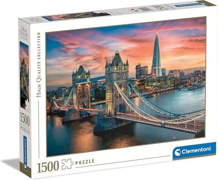 31694 Collection-London Twilight, 1500 parça yapboz, yetişkinler ve çocuklar için, 10 yaş, tüm aile için beceri oyunu, çok renkli