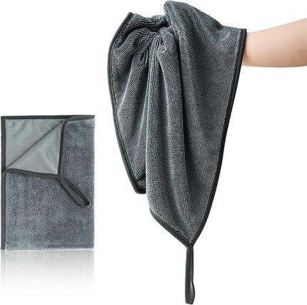 CLEANING | Kirpi Bez | Profesyonel Oto Kurulama Bezi | Bükümlü İplik Ultra Kalın Doku