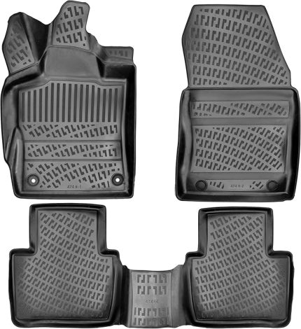 Peugeot 408 2023 sonrası Uyumlu 3D Havuzlu Paspas