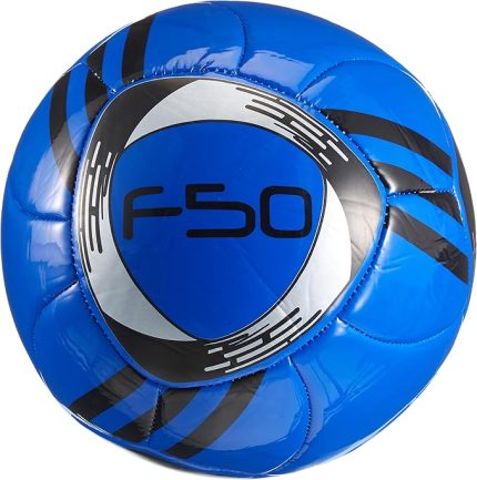 F50 Makine Dikişli Futbol Topu No 5, Mavi