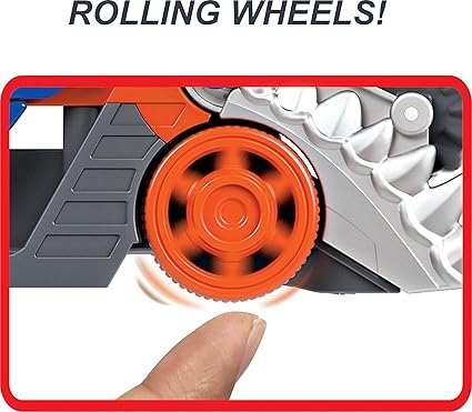 Wheels Köpek Balığı Taşıyıcı Hot Wheels Köpek Balığı Taşıyıcı Oyun Seti, 1 Adet 1:64 Ölçekli Araba İçerir, 4-8 Yaş Arası Çocuklar İçin GVG36 GVG36 - Görsel 5