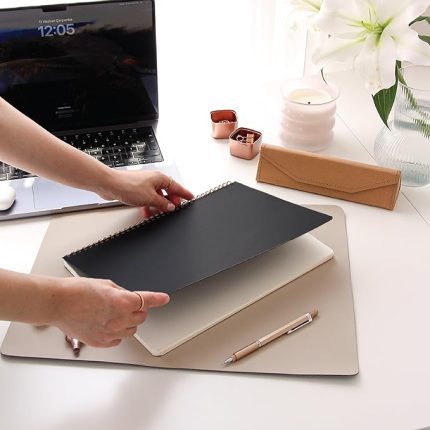 Siyah Kraft Karton Kapak 70 Yaprak 110 gram Kareli Not Defteri