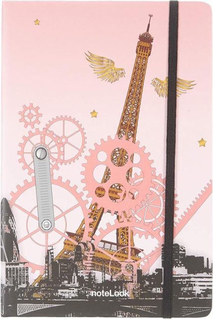 Scrikss Paris Çizgili Defter A5