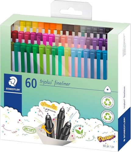 334 C60 Triplus Fineliner 0,3 mm 60'lı