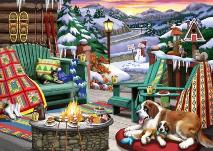 Dinlenme Puzzle, 1000 Parça