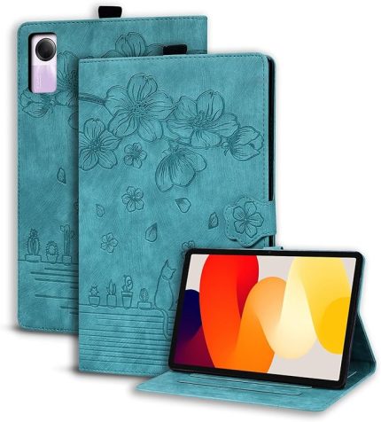 Xiaomi Redmi Pad SE 11 inç 2023 Ultra ince PU koruyucu tablet kapak Xiaomi Redmi Pad SE 2023 kılıf telefon fonksiyonu ile Xiaomi Redmi Pad SE 11 inç Yeşil Claro